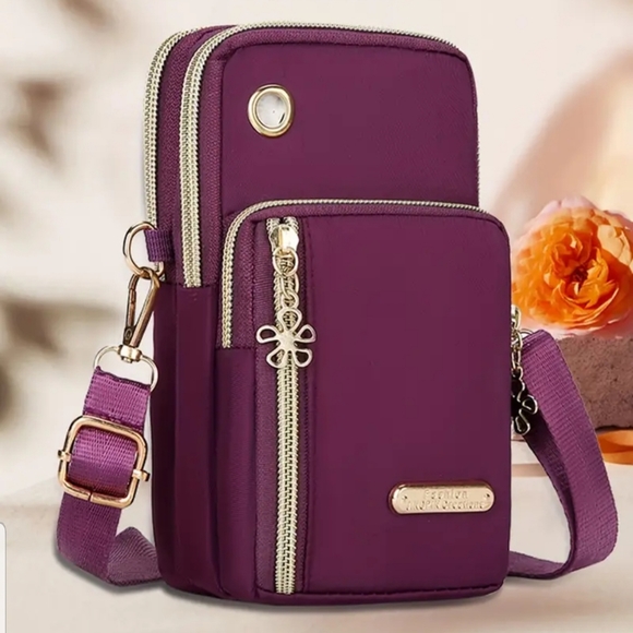 Purple Shoulder Bag, New - 2 colors available - Picture 2 of 14